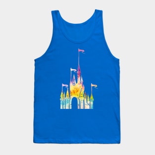 Watercolor Castle Tank Top